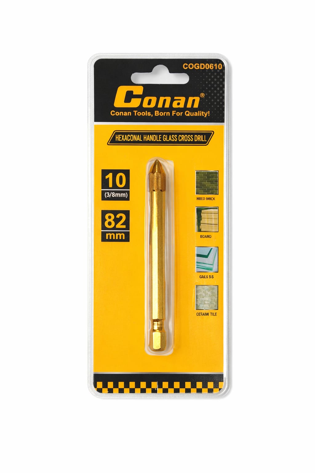 Bohrer-Set mit Sechskantschaft 5-teilig